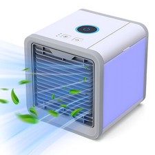 Air Cooler Mini Luftkühler Klimageräte Klimaanlage Mobile Ventilator Befeuchter