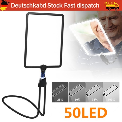 Wiederaufladbare lupe mit - 5x,