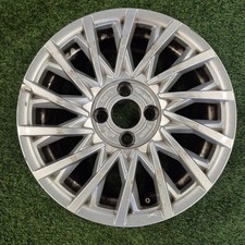 FIAT 500 15'' Silber Leichtmetallfelge 6.0J OEM 52009577 Original X1