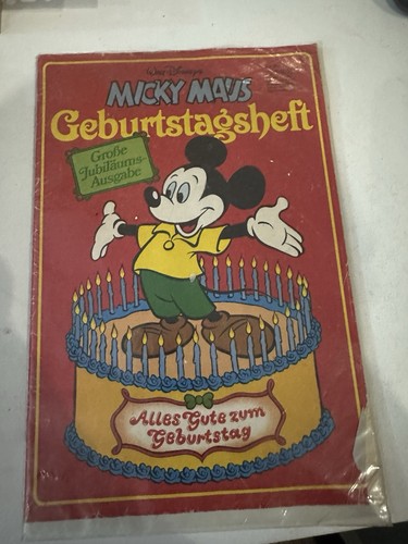 Micky maus geburtstagsheft - maus,