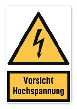 Vorsicht Hochspannung -