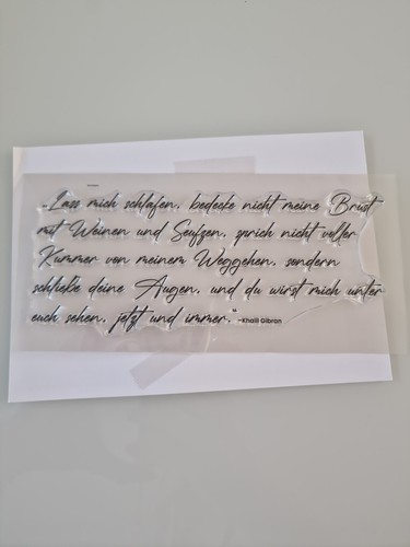 Charlie paulchen stempel - &,