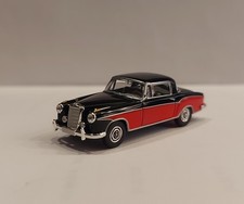 Brekina / Starmada 13504 Mercedes-Benz 220 S Coupe (W 180 II) Schwarz/Rot OVP