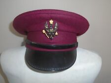KINGS ROYAL HUSSARS HERREN SCHIRMMÜTZE MIT ABZEICHEN GRÖSSE CA 52 CM BRITISH ARMY