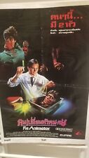 Thailand poster RE-ANIMATOR , Original Horror Plakat,1985