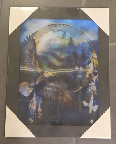 Wandbild adler traumfänger - 3d,
