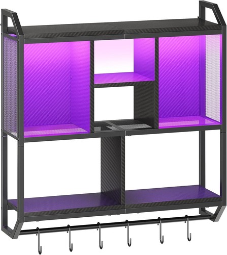 Wandregal mit led beleuchtung - mit, led-beleuchtung