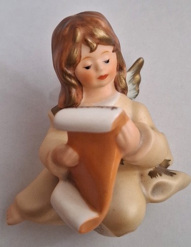 Goebel engelfigur sitzend mit - goebel,