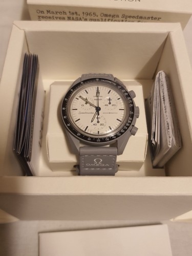 Neu swatch omega moonswatch - x,