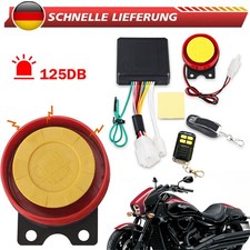 12V Motorrad Alarmanlage mit Motorstart Funkfernbedienung für Alle Roller Moped