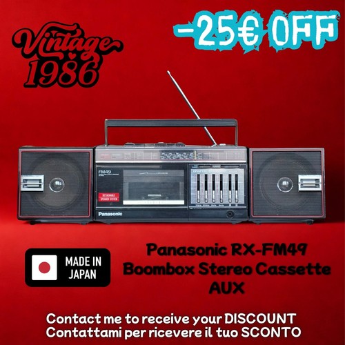 1986 panasonic fm49 - 1986, rx-fm49