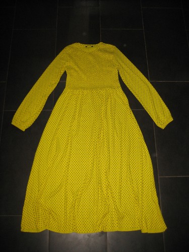Zara kleid dress - kleid, gelb