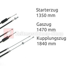Bowdenzugsatz für Fortschritt E930 E931 neuer Typ | Züge Gas Kupplung Start