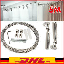 Seilspanngarnitur Seilspannset Seilspannsystem Gardinenstange Edelstahlseil Neue