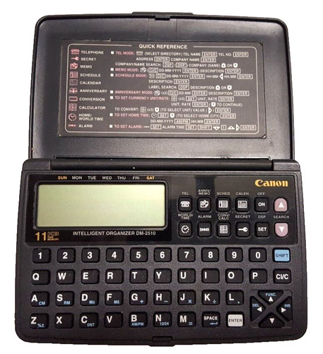 Canon intelligent organizer - canon,