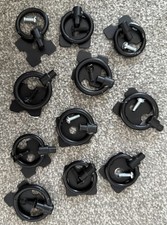 11 x Original Corona Mexikanische Kiefer Möbel Schwarz Metallgriffe