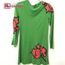 LOUIS VUITTON Steven Sprouse Rose Rose Apparel Long Sleeve Long T-Shirt Dress Dr