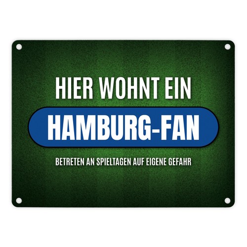 Hier wohnt ein hamburg fan - hier, hamburg-fan