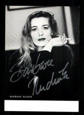 Barbara Rudnik Autogrammkarte