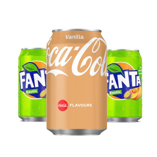 Fanta exotic 2x24 coca - 2x24,, cola