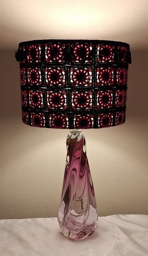 Tischlampe unterfangglas rot - unterfangglas,