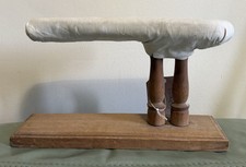 Vintage französisches Jeanette Holz Tischplatte Bügelbrett wohl aus den 50er Jahren "