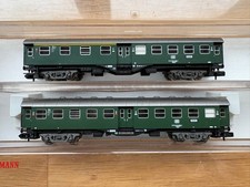 Fleischmann N 8128 + 8129 2x 4-achsige Umbauwagen mit OVP