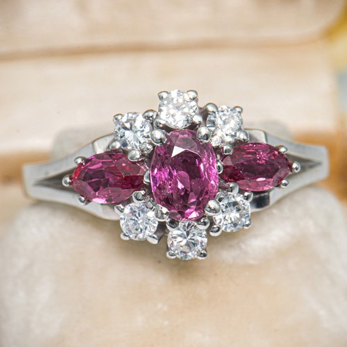Cocktail ring mit - gr.,