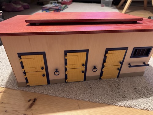 Schleich holz pferdestall - holz,