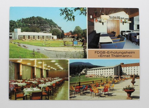 Postkarte kurort oybin - kurort,