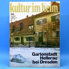 DDR Kultur im Heim 6 1985 Torgau Gartenstadt Hellerau Hausgärten Grönland U