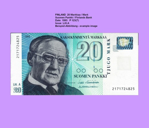 Finnland finland 20 markkaa - finland,