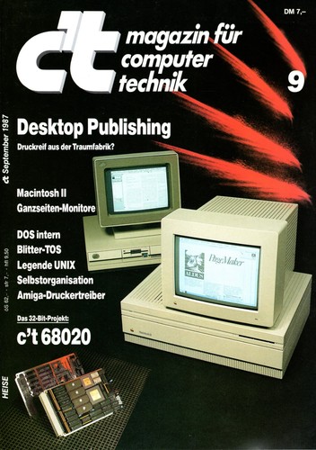 1987 magazin für - c't,