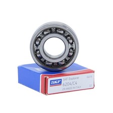 SKF Rillenkugellager 6204/C4