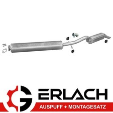 Endschalldämpfer für Opel