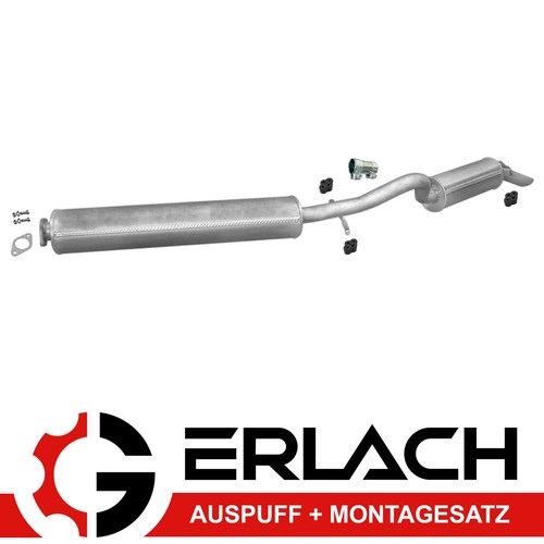 Endschalldämpfer für opel - für,