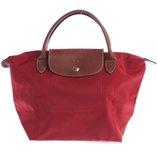 Longchamp handtasche rot braun - longchamp,