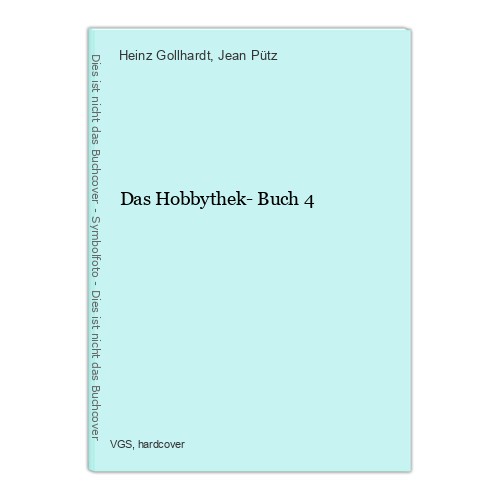 Das hobbythek buch 4 - buch,