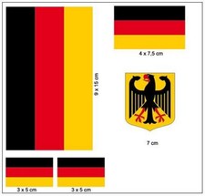 Aufkleber Set Deutschland