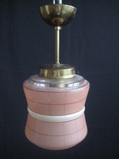 Art Deco Stab-Pendelleuchte
