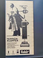 Fakir Staubsauger retro 1960s