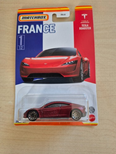 Matchbox france tesla roadster - tesla,