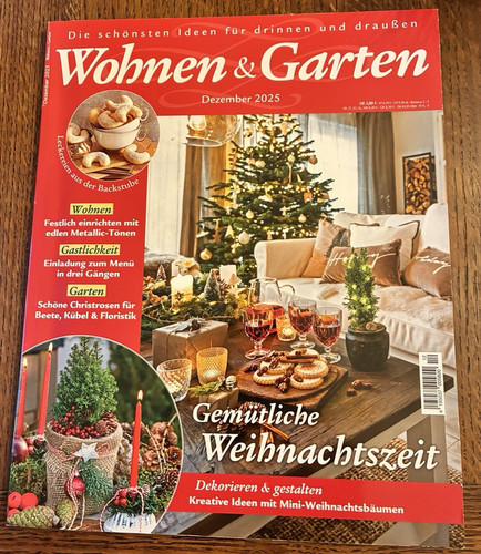 Wohnen garten dezember - -,
