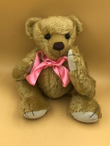 Teddybär bär blond - blond, mit