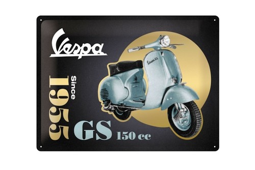Vespa relief blechschild - vespa, "150