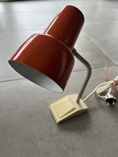 Vintage Tischleuchte orange