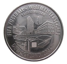 WM-MÜNZE-MEDAILLE - STADION KAISERSLAUTERN