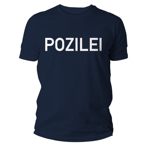 Pozilei fun shirt lustig - t-shirt,