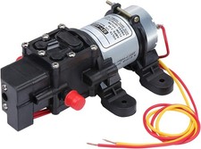 Coolty Hochdruck Membran Wasserpumpe DC 12V Selbstansaugende Elektropumpe