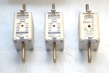 3x NH1 Sicherungseinsatz 250A